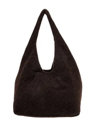 Pre-owned Lauren Manoogian Wool Hobo In Brown