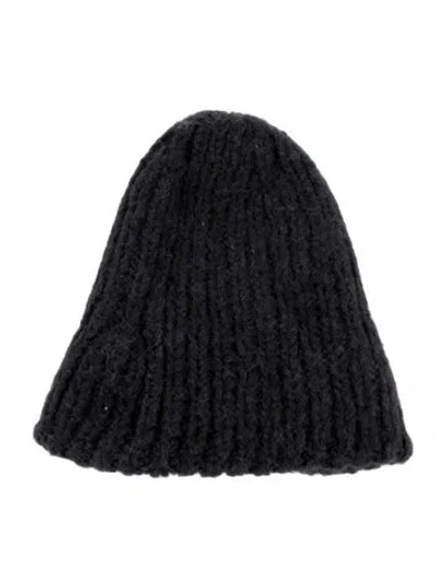 Pre-owned Lauren Manoogian Wool Knitted Beanie In Gray