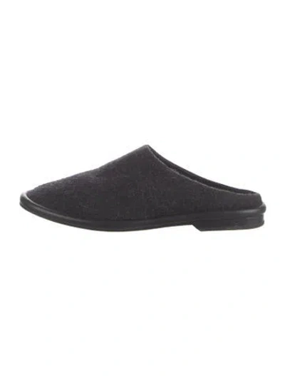 Pre-owned Lauren Manoogian Wool Mules In Blue