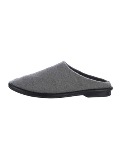 Pre-owned Lauren Manoogian Wool Mules In Gray