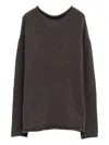 Lauren Manoogian Wool Sweater In Brown