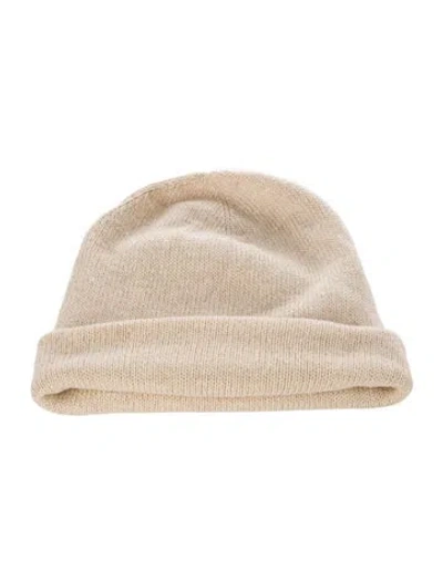 Pre-owned Lauren Manoogian Wool-blend Beanie In Neutral