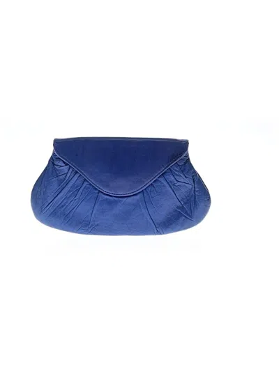 Pre-owned Lauren Merkin Clutch In Blue