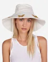 Lauren Moshi Adina Gold Butterfly Patches In White