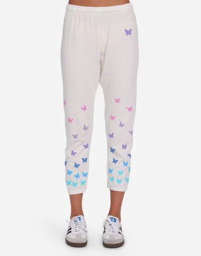 Lauren Moshi Alana Ombre Butterfly Happyface In Milk