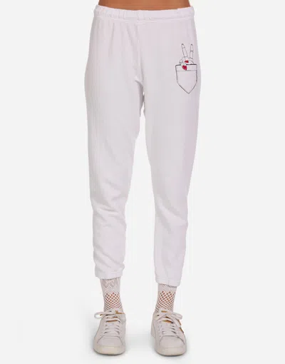 Lauren Moshi Alana Peace Pocket In White