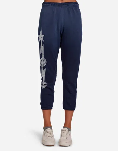 Lauren Moshi Alana Tiger Elements In Navy Ombre