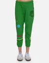 Lauren Moshi Alana Vintage Tiger Elements In Kelly Green