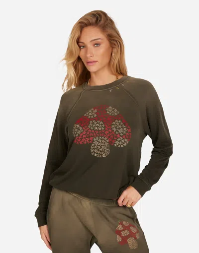 Lauren Moshi Anela Butterfly Mushroom In Gray