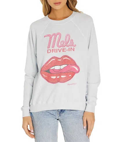 Lauren Moshi Anela Mels Drive-in In Ice Blue