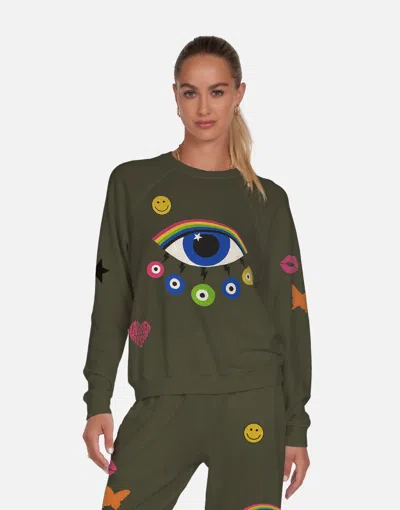 Lauren Moshi Anela Rainbow Evil Eye In Military