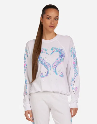 Lauren Moshi Anela Seahorse In White