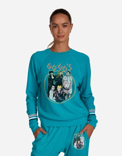 Lauren Moshi Anela Vintage Go-go's In Ultra Teal