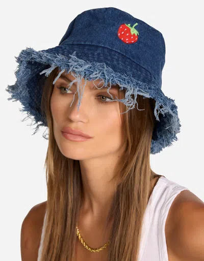 Lauren Moshi Aria Strawberry In Blue