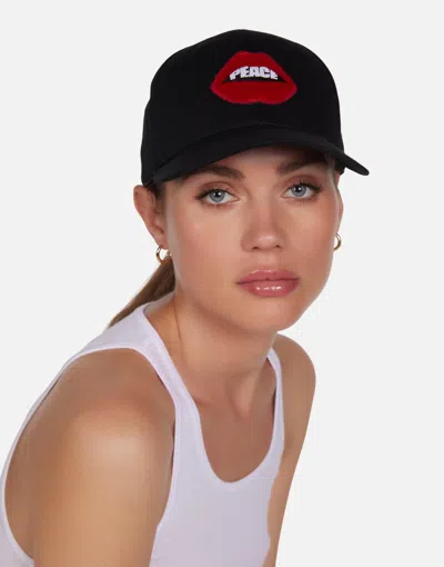Lauren Moshi Bay Peace Lip Patch In Black