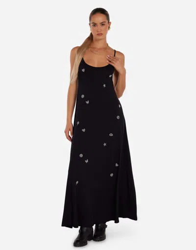 Lauren Moshi Berna Pearl Hot Fix Elements In Black