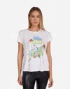 Lauren Moshi Bess Neon Poison Skull In Milk