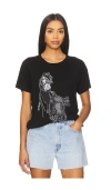 Lauren Moshi Black Horse Boyfriend Tee In Black