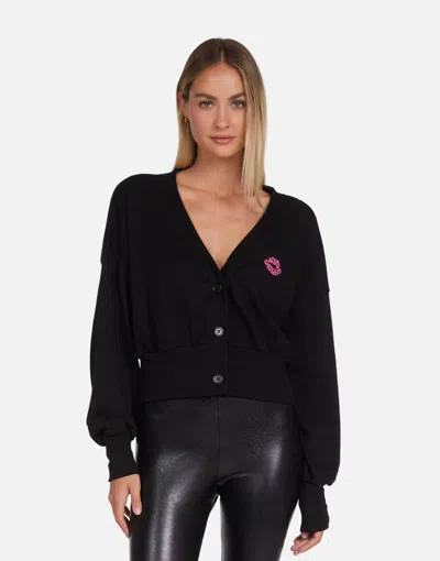 Lauren Moshi Camas Peace Roses In Black