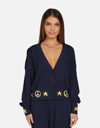 Lauren Moshi Camas Rock N Roll Star In Dark Navy