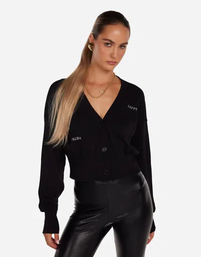 Lauren Moshi Camas Stud Affirmations In Black