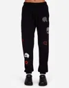 Lauren Moshi Chantria Stud Skulls & Lips In Black