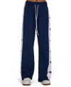Lauren Moshi Destri Evil Eye Stripe Pants In Blue