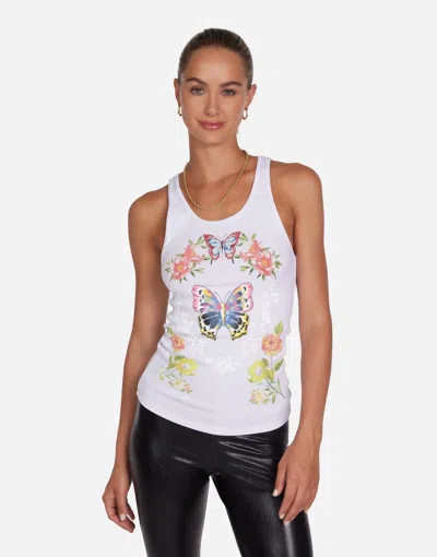 Lauren Moshi Esmeralda Butterfly Love In White