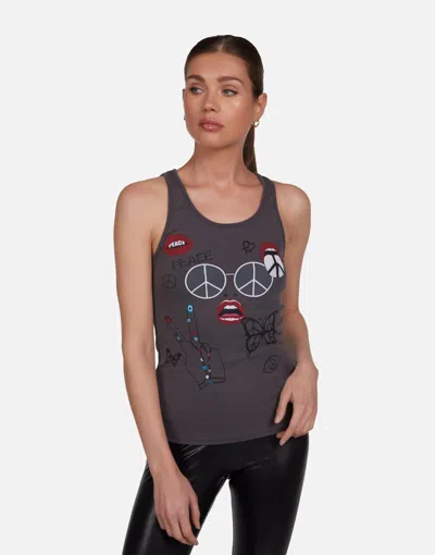 Lauren Moshi Esmerelda Peace Elements In Vintage Black