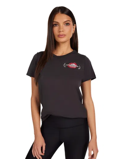 Lauren Moshi Fitness Coral Barbell Lip