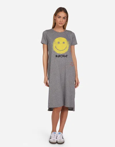 Lauren Moshi Genesis Spray Happyface Elements In Gray