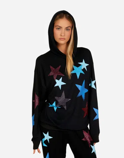 Lauren Moshi Harmony Color Crystal Multi Stars In Onyx