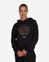 Lauren Moshi Harmony Crystal Geometric Def Leppard In Black