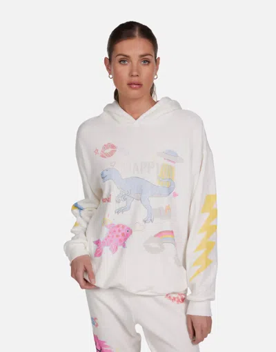 Lauren Moshi Harmony Dino Elements In Milk