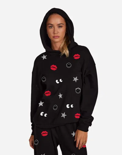 Lauren Moshi Harmony Emoji Love In Black