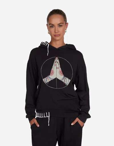 Lauren Moshi Harmony Peace Love Serenity In Black