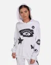 Lauren Moshi Harmony Scribble Eye Elements In White