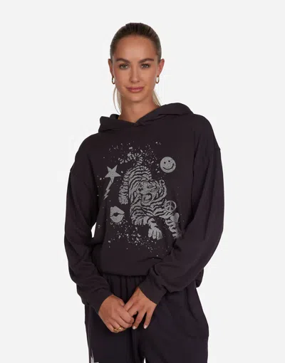 Lauren Moshi Harmony Tiger Elements In Vintage Black