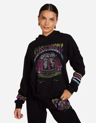 Lauren Moshi Harmony Vintage Muscle Car In Black