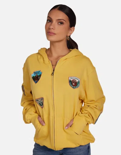Lauren Moshi Hezly Smokey Bear In Vintage Yellow