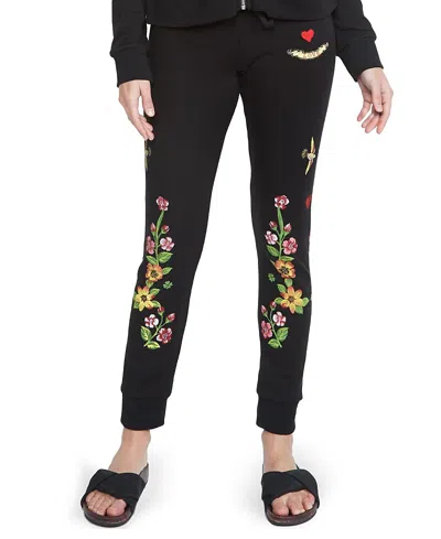 LAUREN MOSHI JESS FLORAY EYE LOVE SWEATPANTS