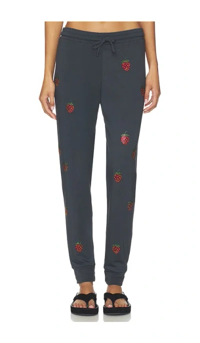 Lauren Moshi Jess Lounge Pant In Gray