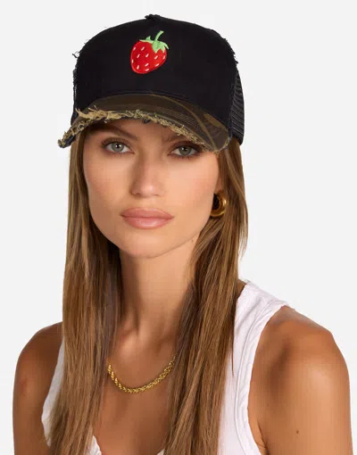 Lauren Moshi Jilly Strawberry In Black