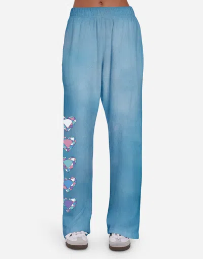 Lauren Moshi Juvia Diamond Evil Eye In Faded Blue Marine