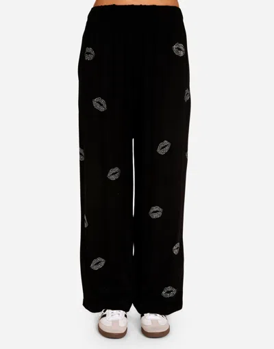 Lauren Moshi Juvia Stud Kisses In Black