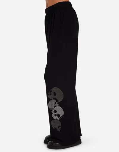 Lauren Moshi Juvia Stud Skulls In Black