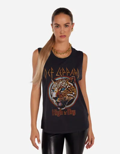 Lauren Moshi Kel Def Leppard High 'n' Dry In Onyx