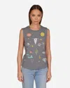 Lauren Moshi Kel Desert Vibes In Heather Grey