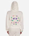 Lauren Moshi Lachelle Butterfly Charm Happyface In White