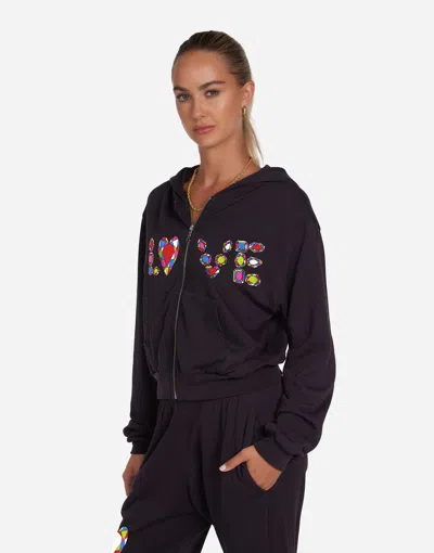 Lauren Moshi Lachelle Diamond Evil Eye In Black